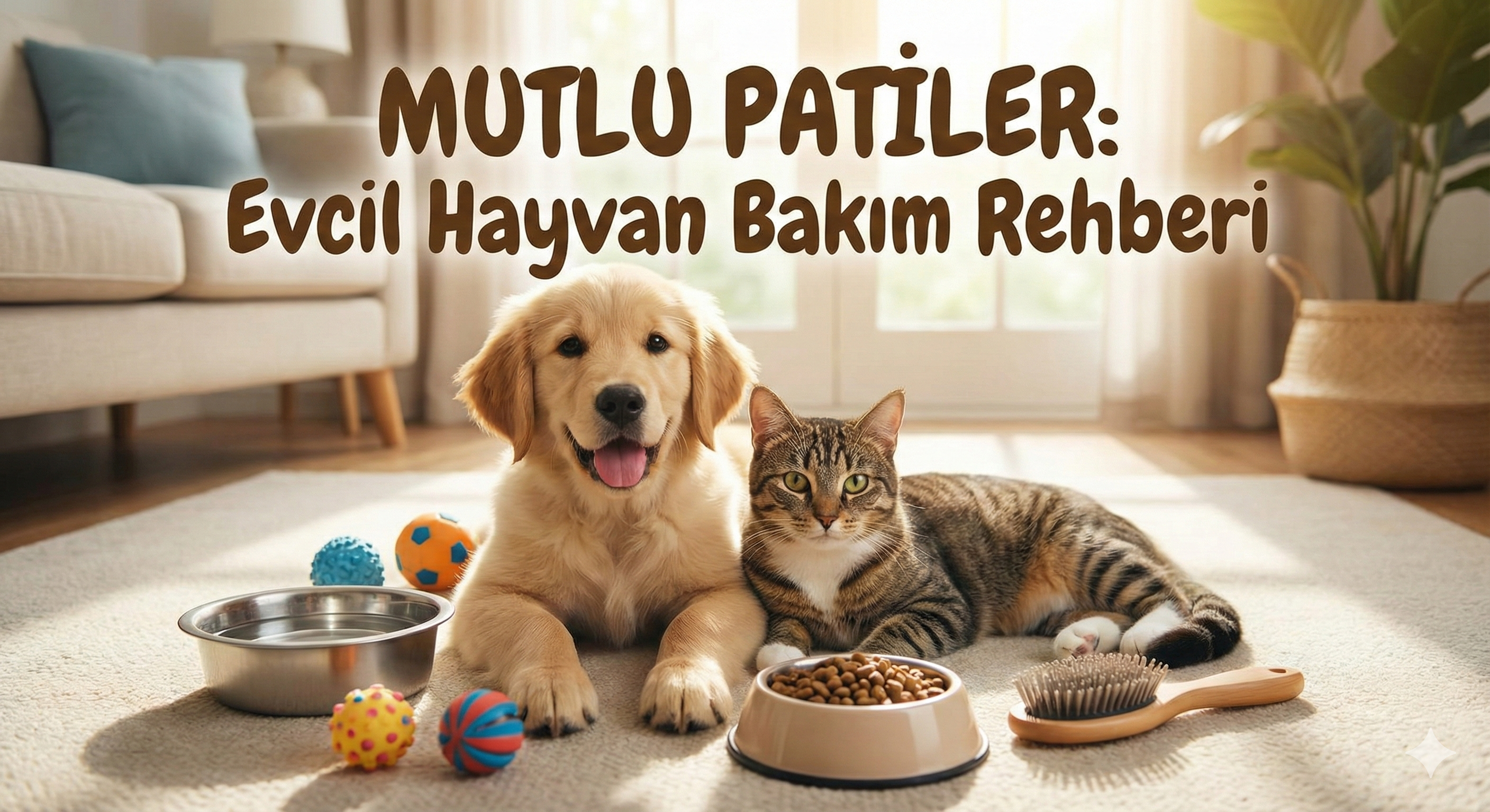 Mutlu Patiler: Yeni Başlayanlar İçin Temel Evcil Hayvan Bakım Rehberi